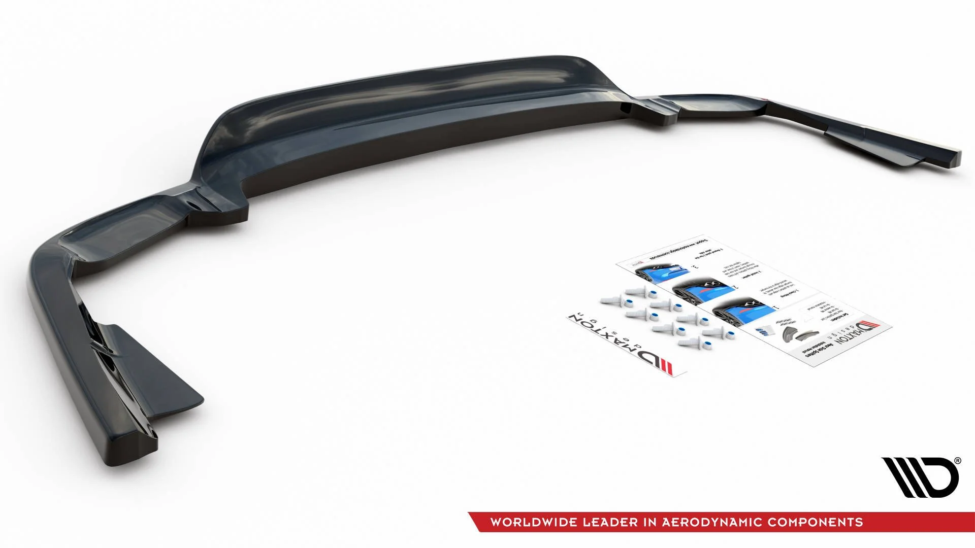 CENTRAL REAR SPLITTER (WITH VERTICAL BARS) VOLVO XC60 MK2 R-DESIGN - Image 7