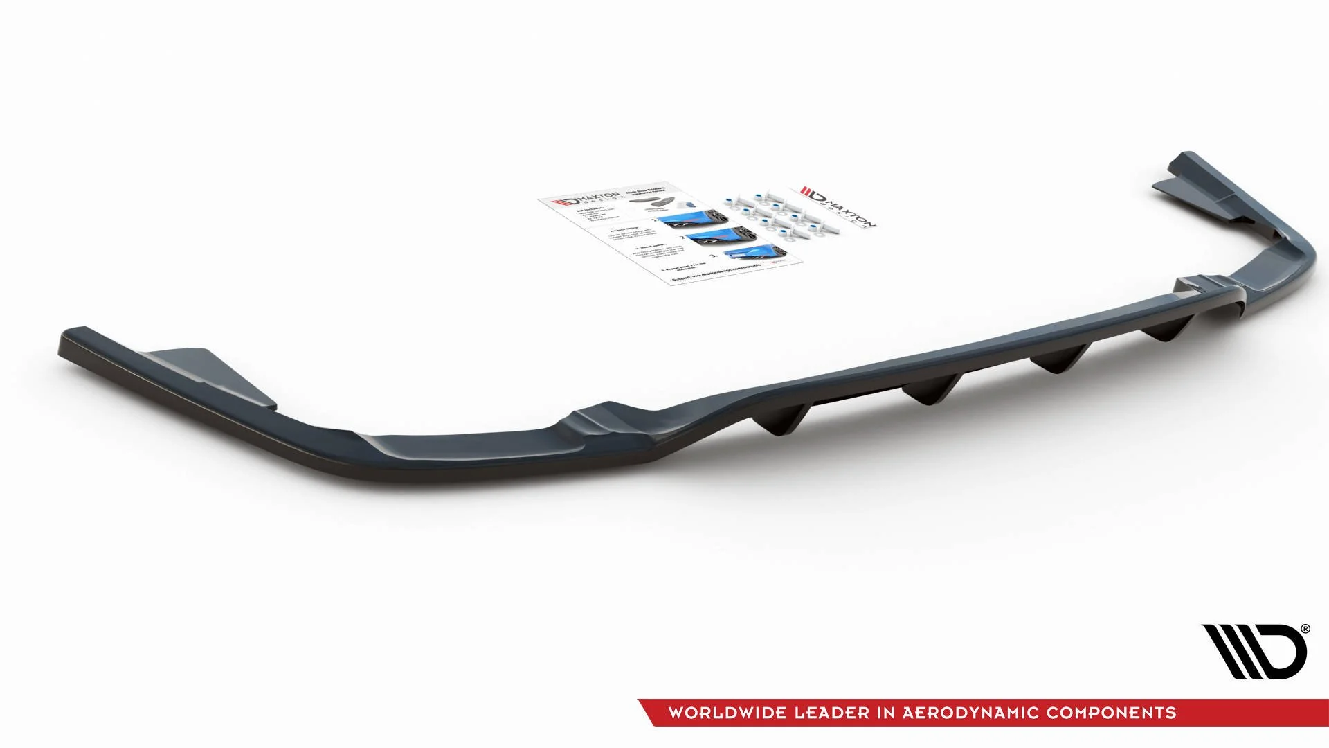 CENTRAL REAR SPLITTER (WITH VERTICAL BARS) VOLVO XC60 MK2 R-DESIGN - Image 8