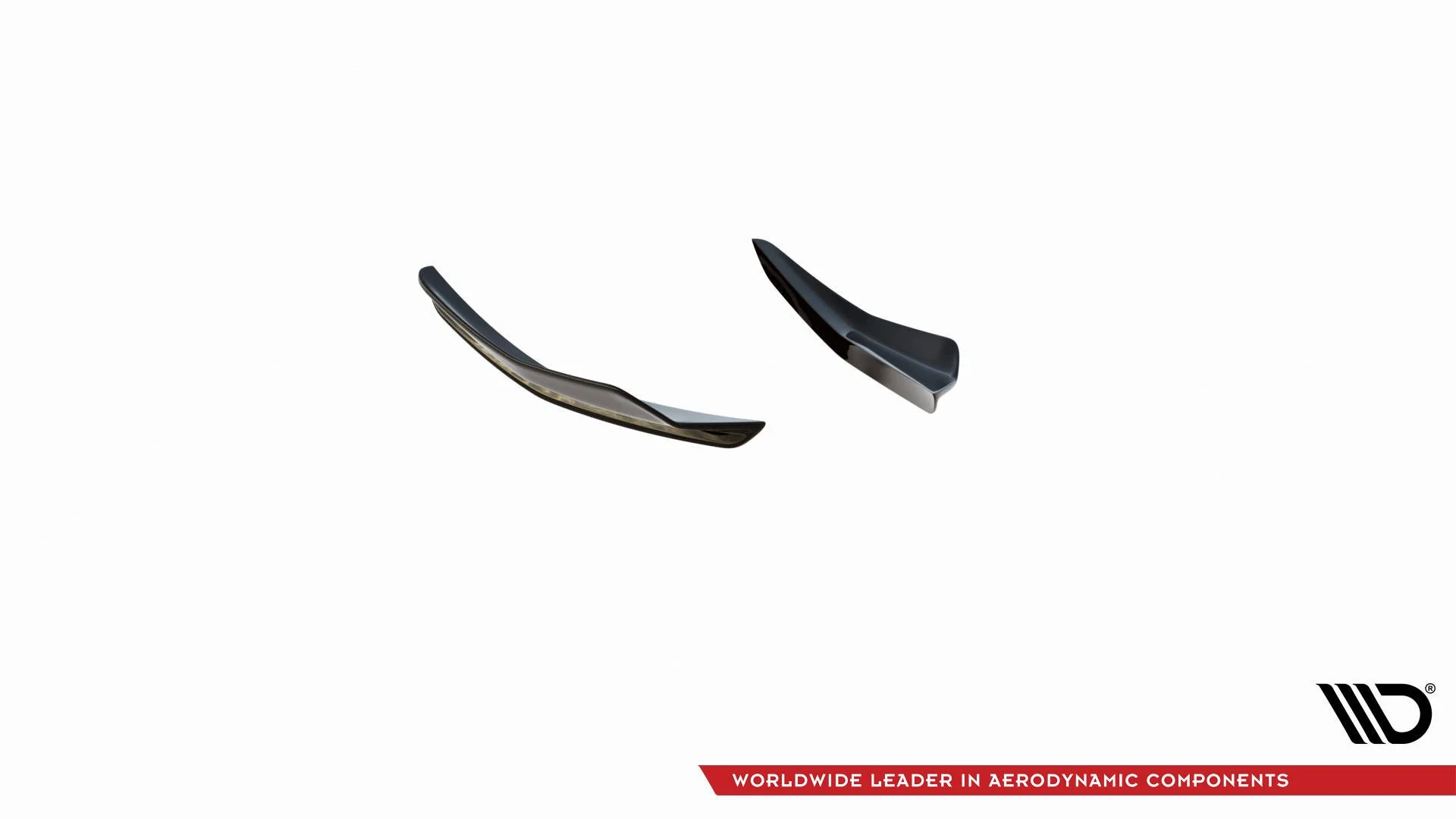 FRONT BUMPER WINGS (CANARDS) VOLKSWAGEN GOLF 8 GTI / R-LINE - Image 5