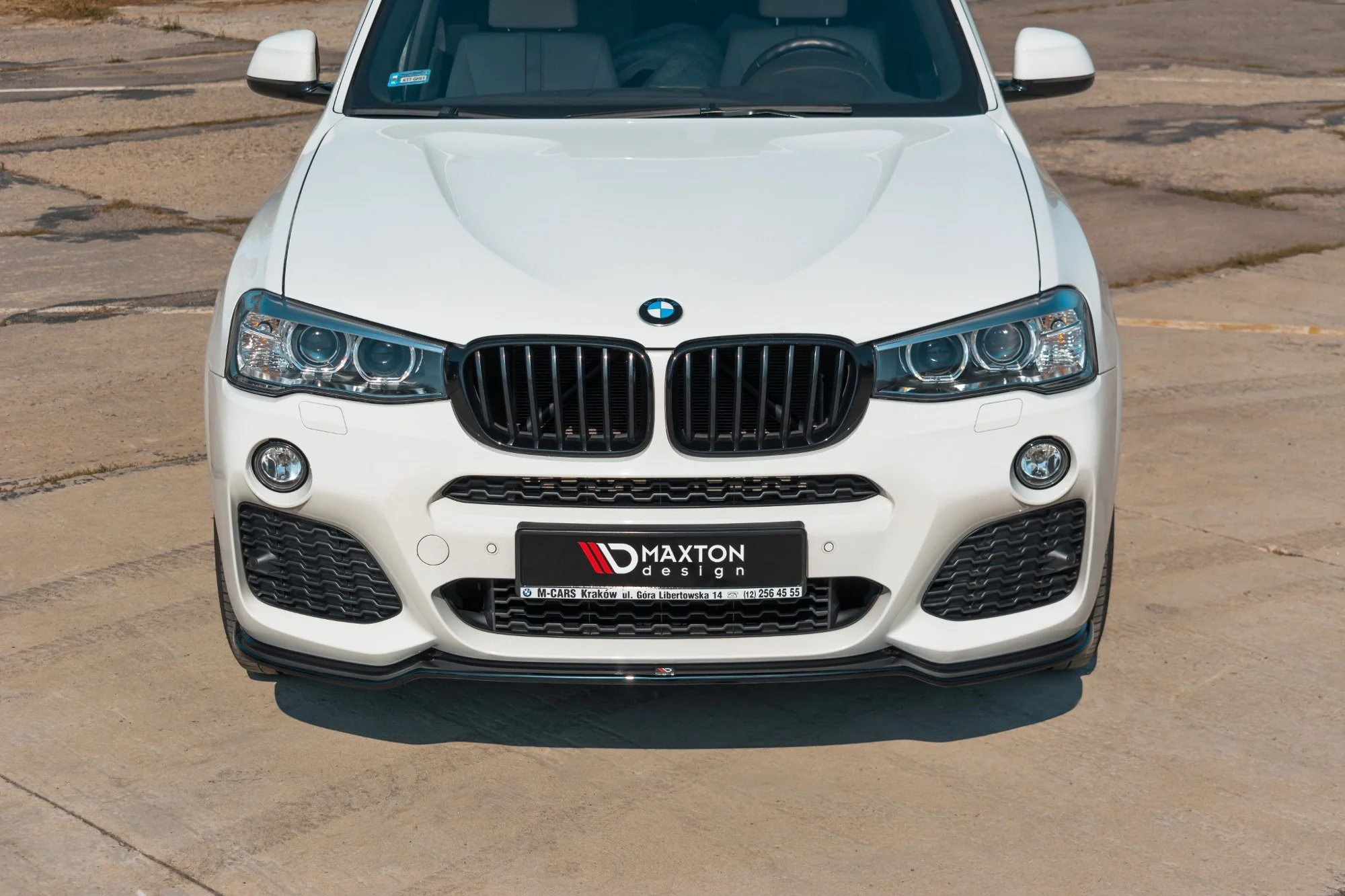 FRONT SPLITTER BMW X3 F25 M-PACK FACELIFT - Image 2