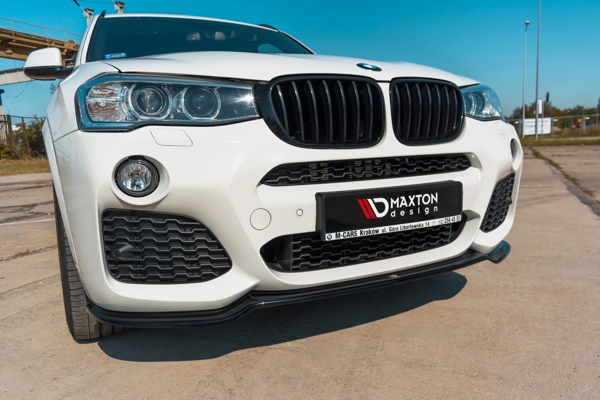 FRONT SPLITTER BMW X3 F25 M-PACK FACELIFT - Image 4