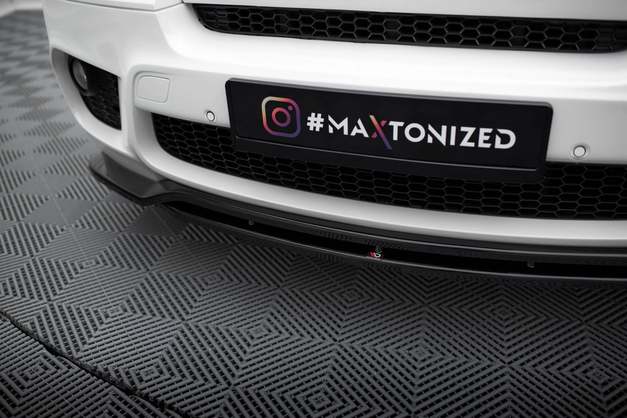 FRONT SPLITTER BMW X5 E70 FACELIFT M-PACK - Image 4
