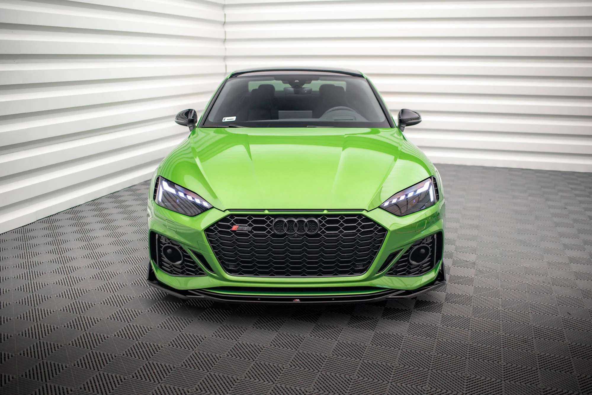 Front Splitter V.1 + Flaps Audi RS5 F5 Facelift - Image 3