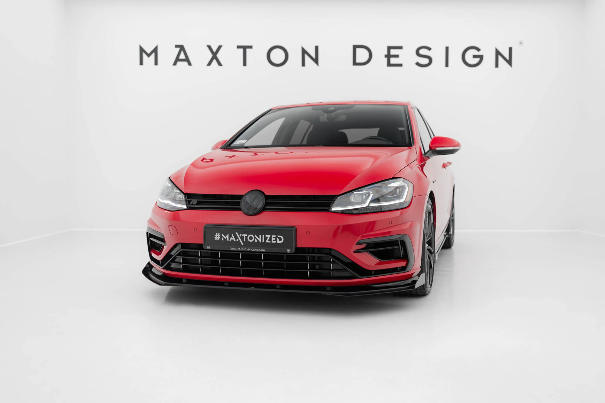 FRONT  SPLITTER FLAPS VOLKSWAGEN GOLF 7 R / R-LINE FACELIFT - Image 3