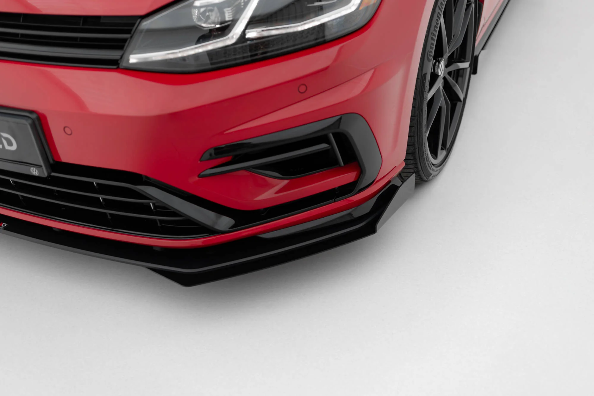 FRONT  SPLITTER FLAPS VOLKSWAGEN GOLF 7 R / R-LINE FACELIFT - Image 4