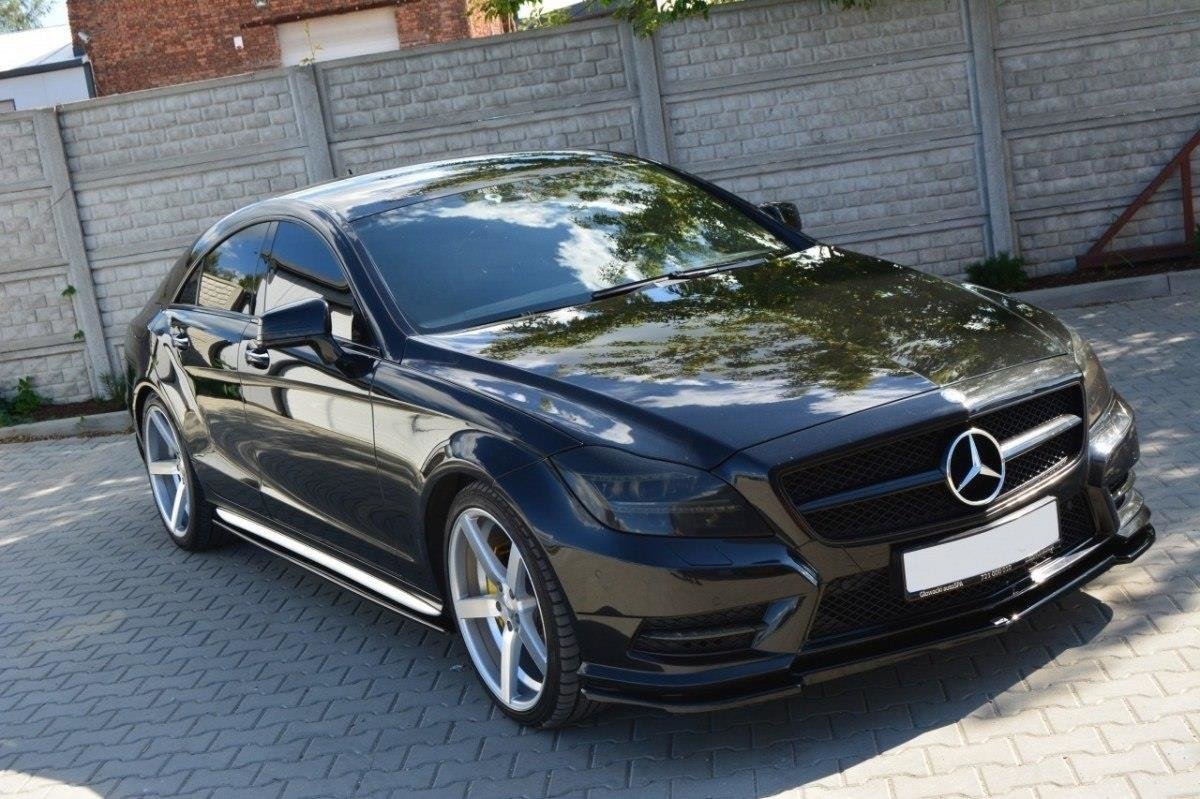 FRONT SPLITTER MERCEDES CLS C218 AMG LINE - Image 4