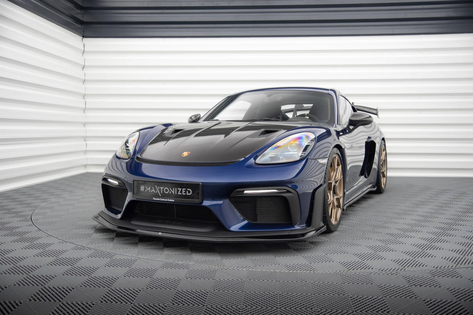 Front Splitter Porsche 718 Cayman GT4 RS 982c - Image 3
