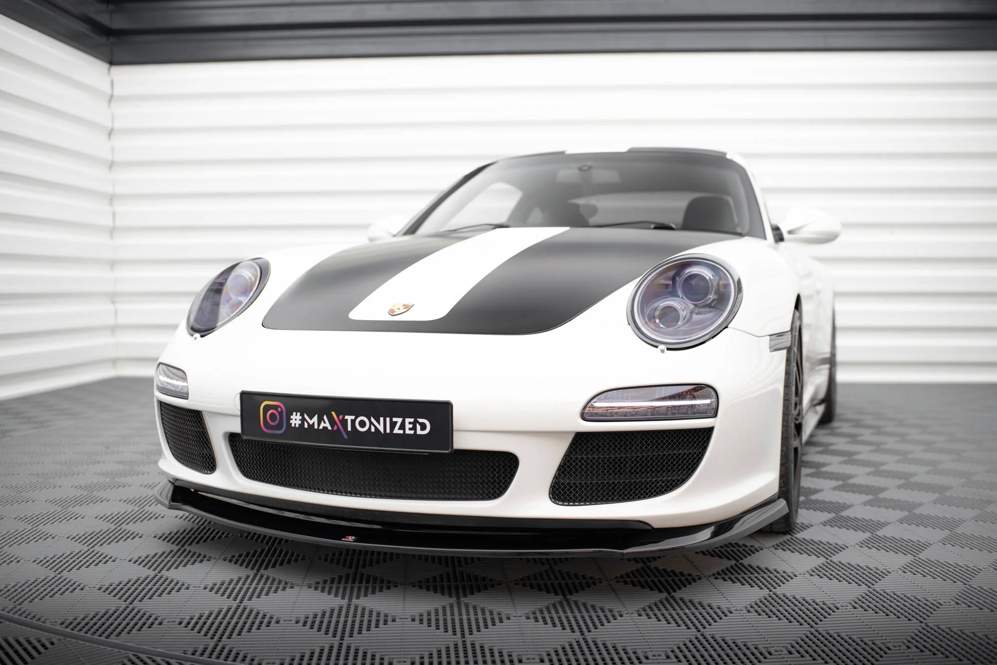 FRONT SPLITTER PORSCHE 911 CARRERA 997.2 FACELIFT MODEL - Image 3
