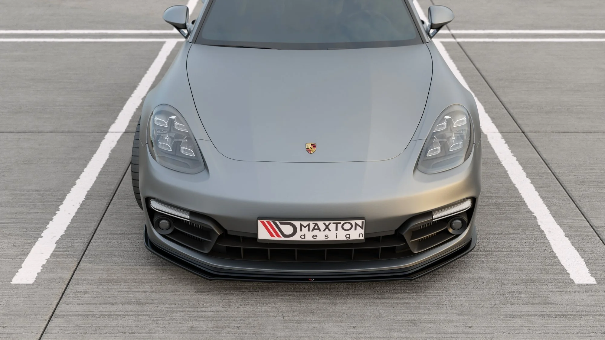 FRONT SPLITTER PORSCHE PANAMERA TURBO / GTS 971 - Image 6