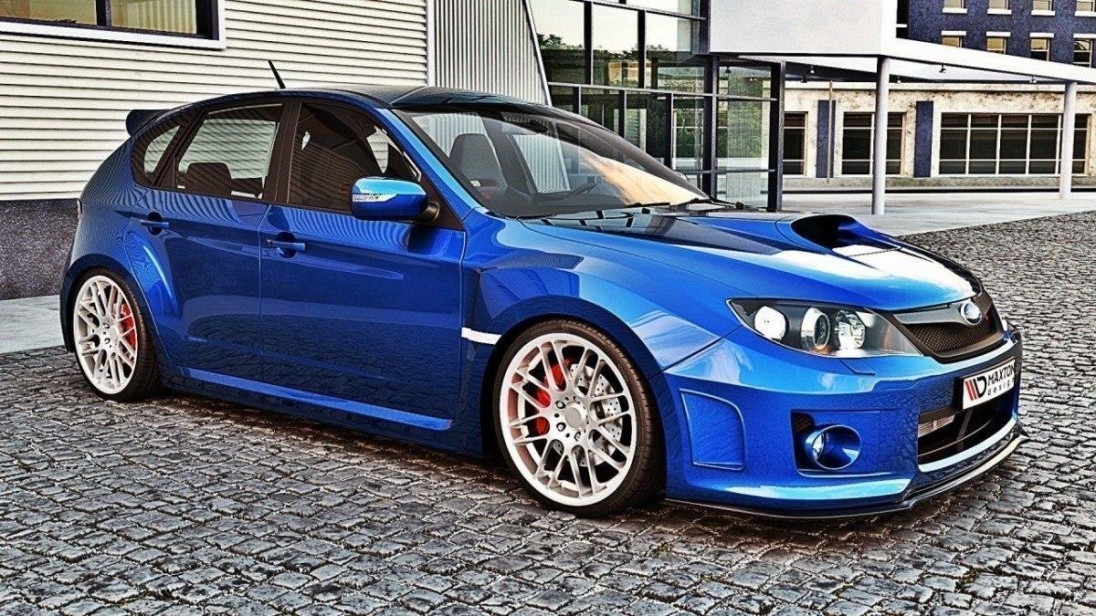 FRONT SPLITTER SUBARU IMPREZA WRX STI 2011-2014 - Image 2