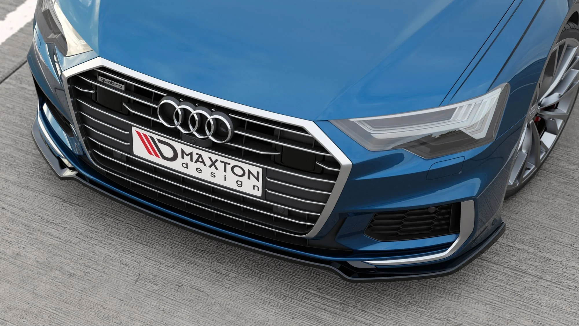 FRONT SPLITTER V.1 AUDI A6 S-LINE / S6 C8 - Image 4