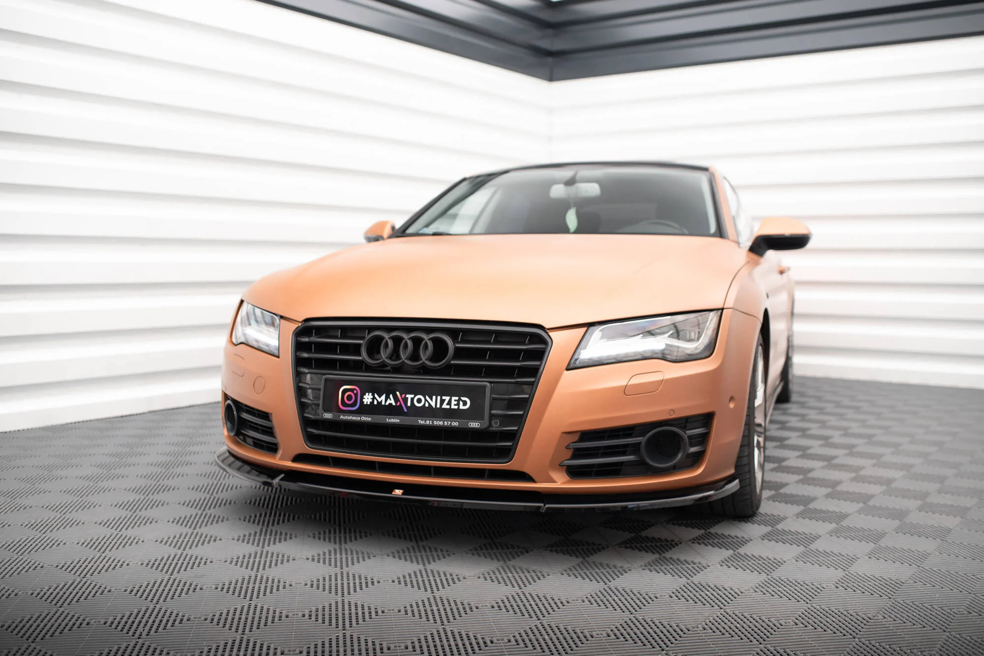 Front Splitter V.1 Audi A7 C7 - Image 4