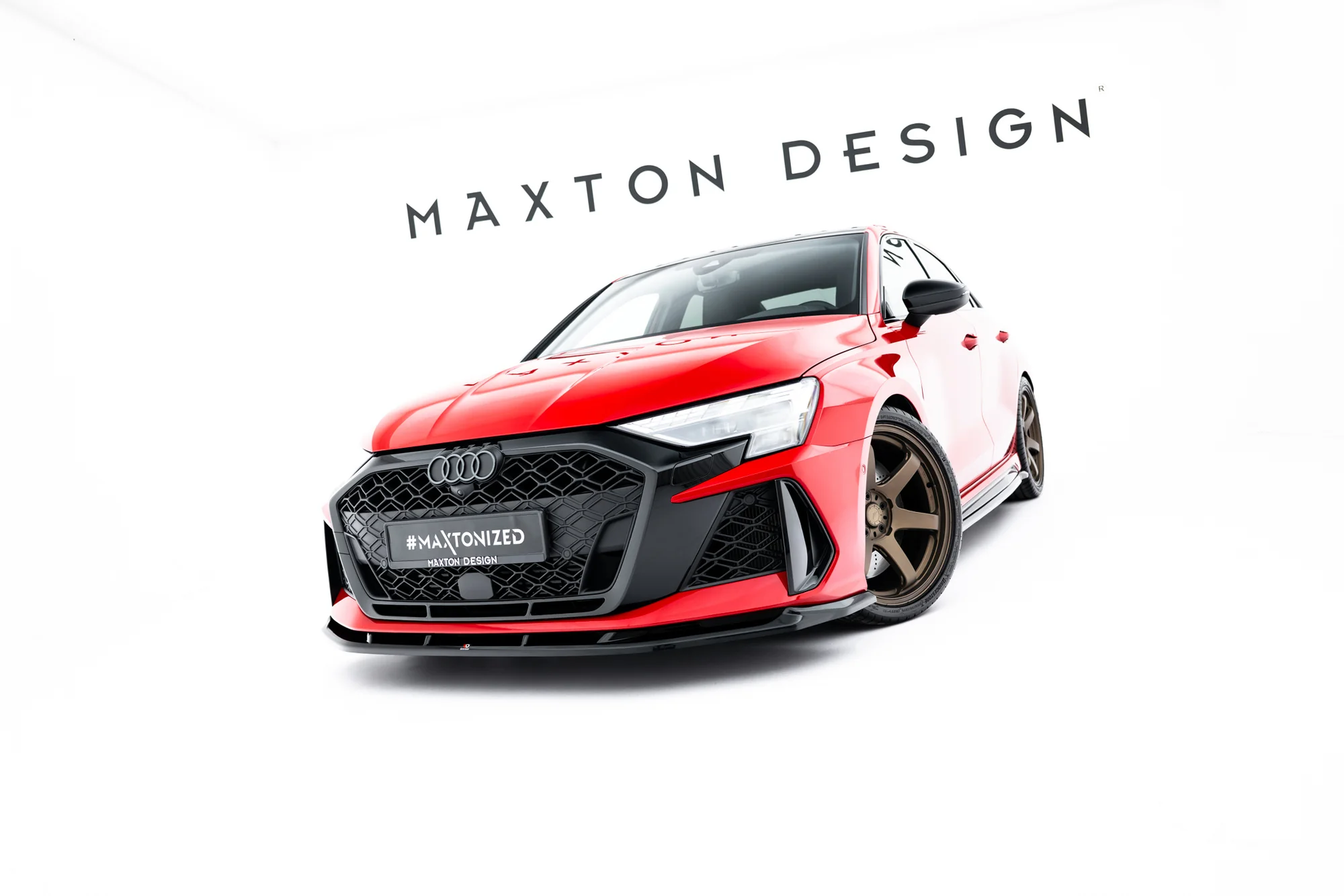 Front Splitter V.1 Audi RS3 Sedan 8Y Facelift - Image 3