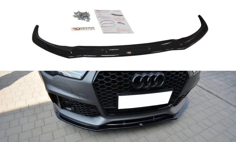 FRONT SPLITTER V.1 AUDI RS7 C7 FL