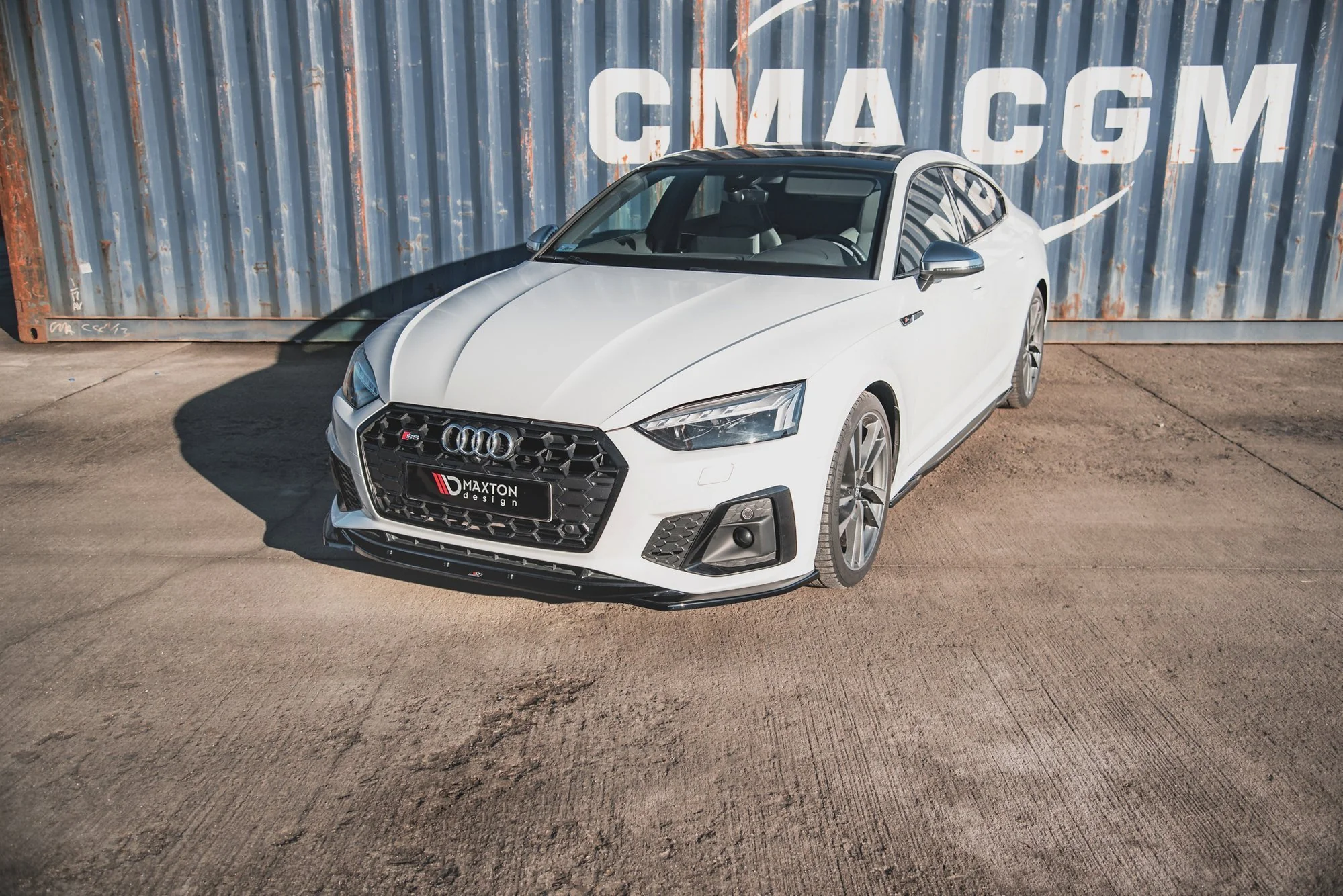 FRONT SPLITTER V.1 AUDI S5 / A5 S-LINE F5 FACELIFT - Image 3