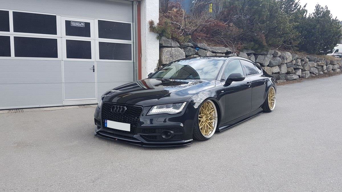 FRONT SPLITTER V.1 AUDI S7 / A7 S-LINE C7 - Image 2