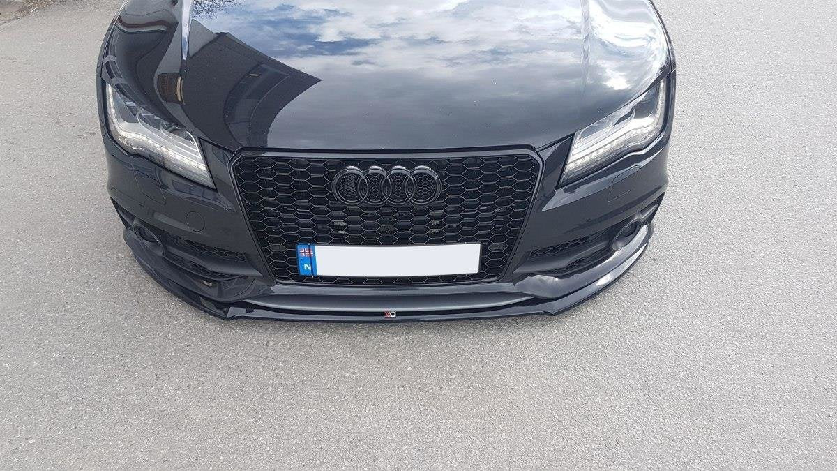 FRONT SPLITTER V.1 AUDI S7 / A7 S-LINE C7 - Image 3