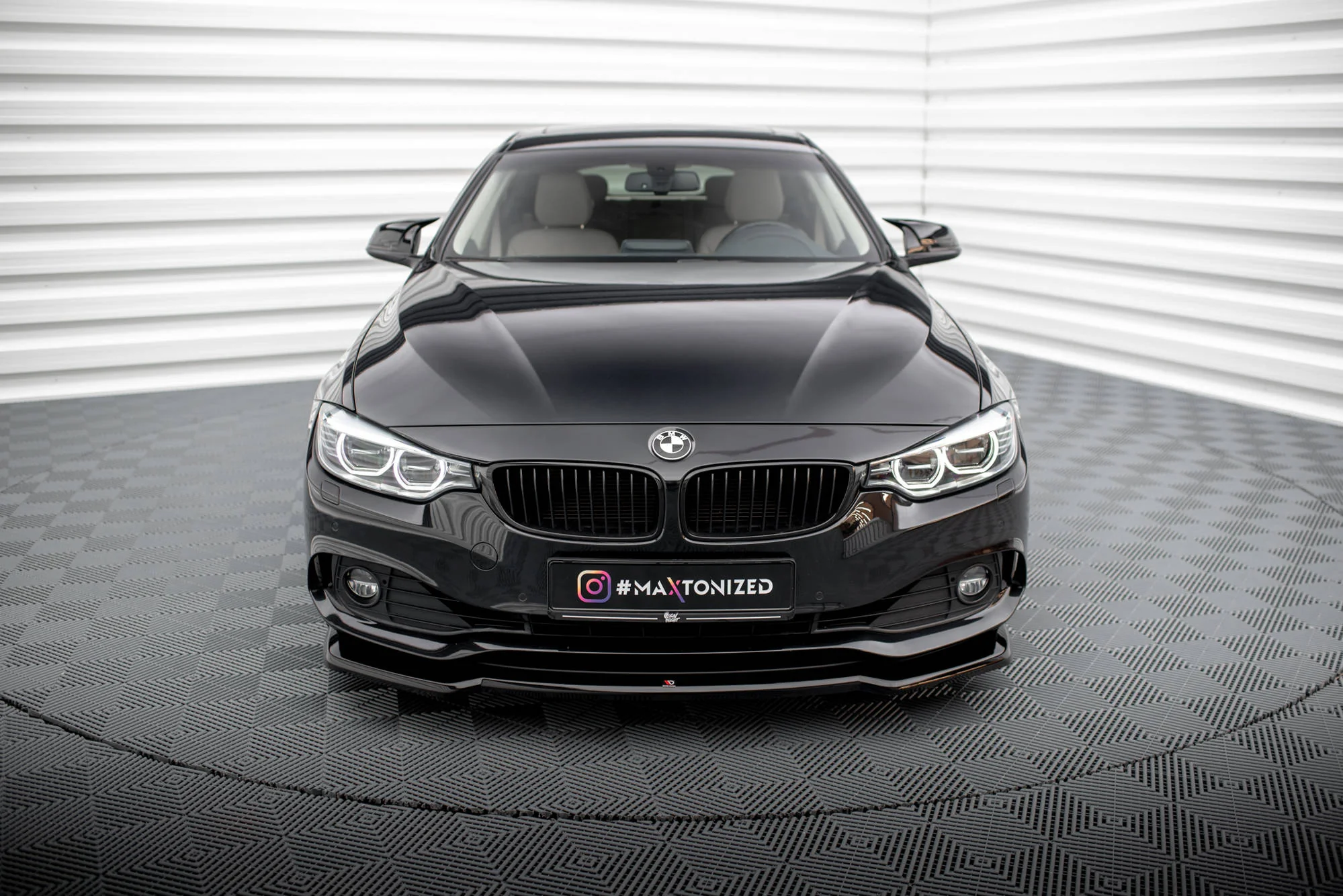 FRONT SPLITTER V.1 BMW 4 COUPE / GRAN COUPE / CABRIO F32 / F36 / F33 - Image 3