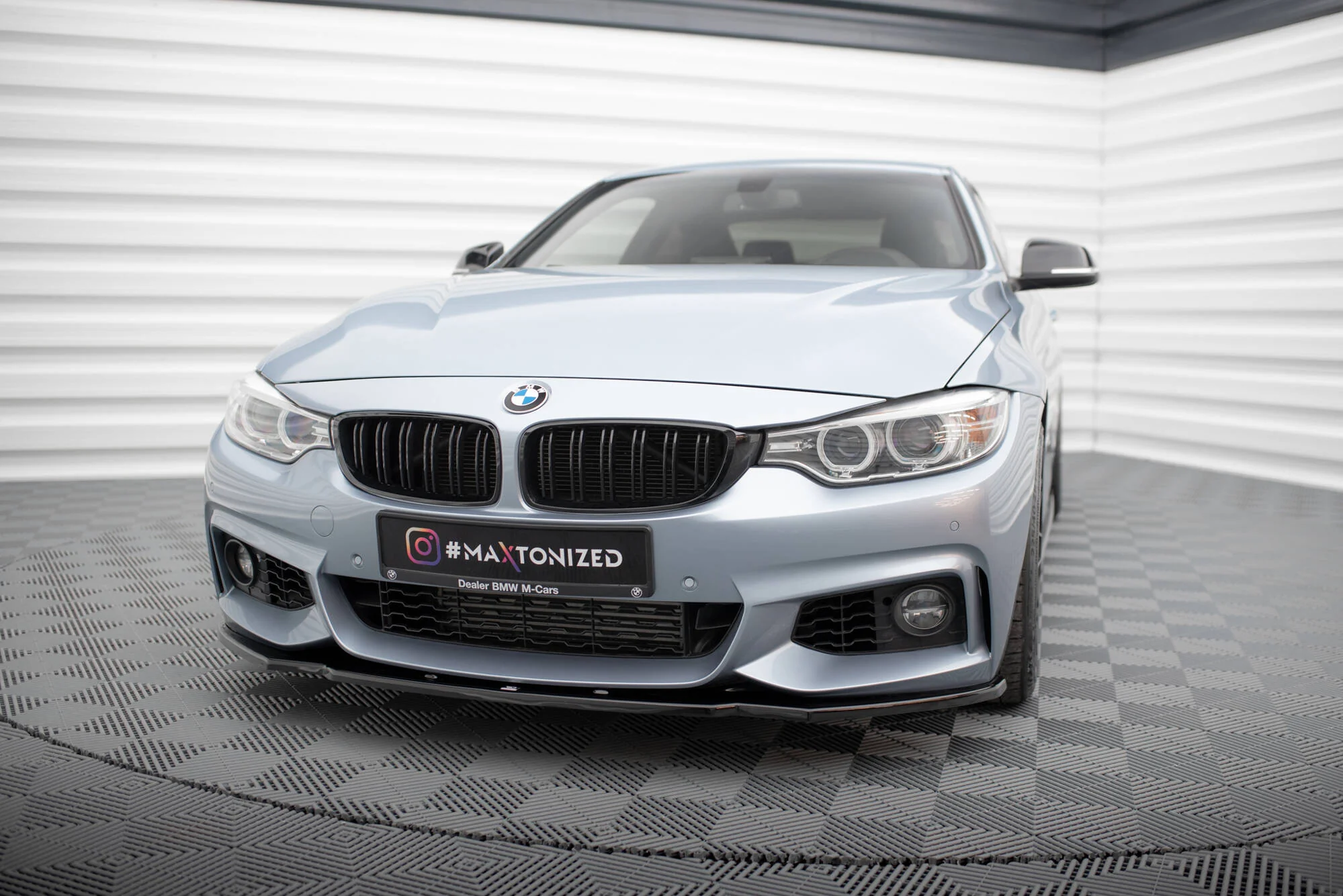 FRONT SPLITTER V.1 BMW 4 F32 M-PACK - Image 4