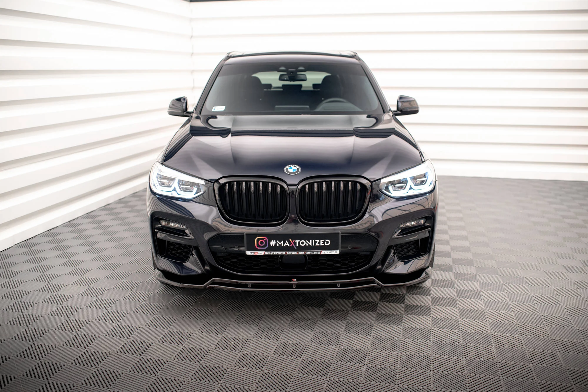 FRONT SPLITTER V.1 BMW X3 G01 M-PACK - Image 2
