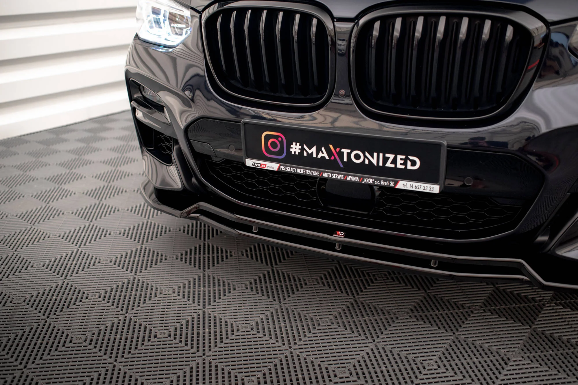 FRONT SPLITTER V.1 BMW X3 G01 M-PACK - Image 3
