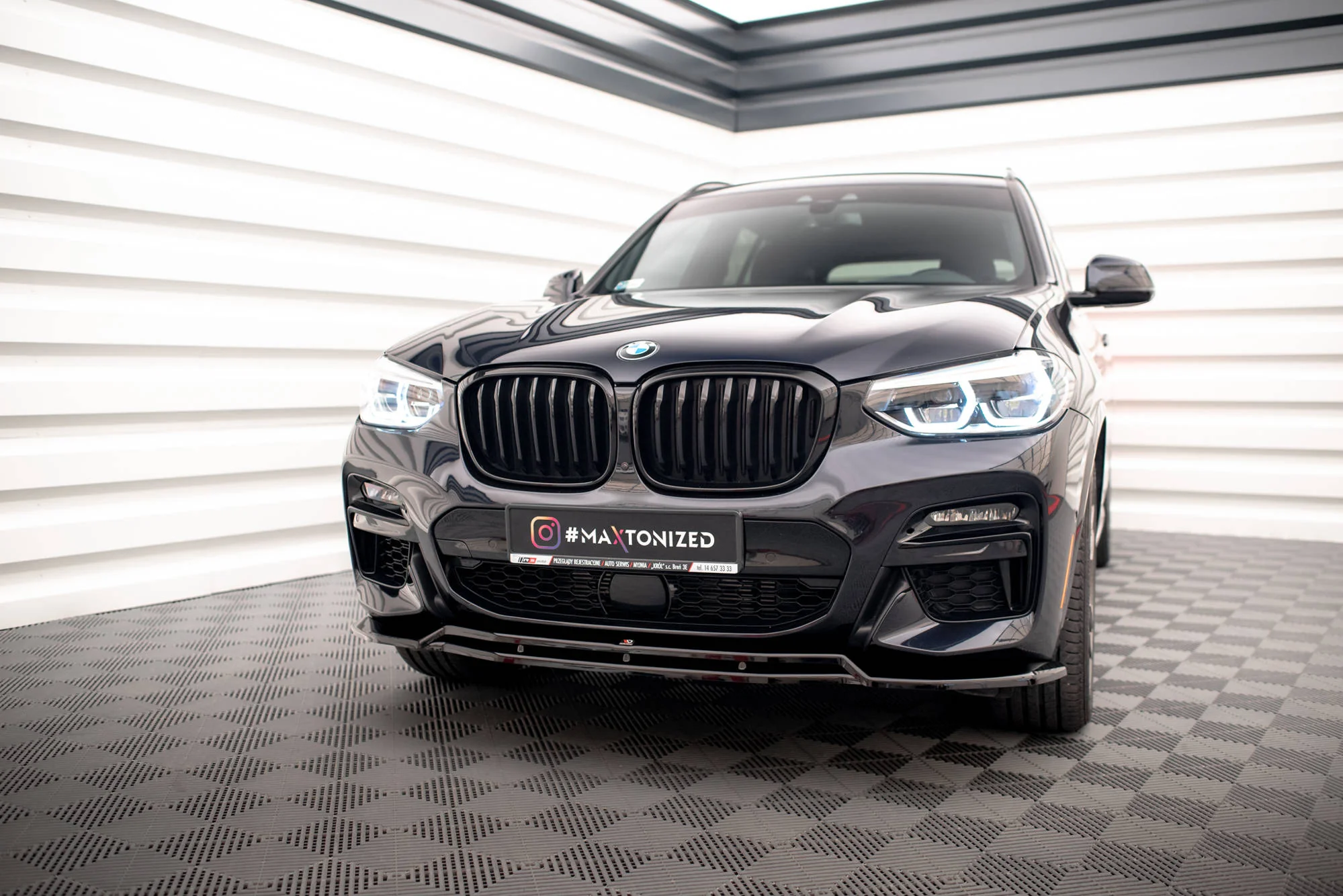 FRONT SPLITTER V.1 BMW X3 G01 M-PACK - Image 4