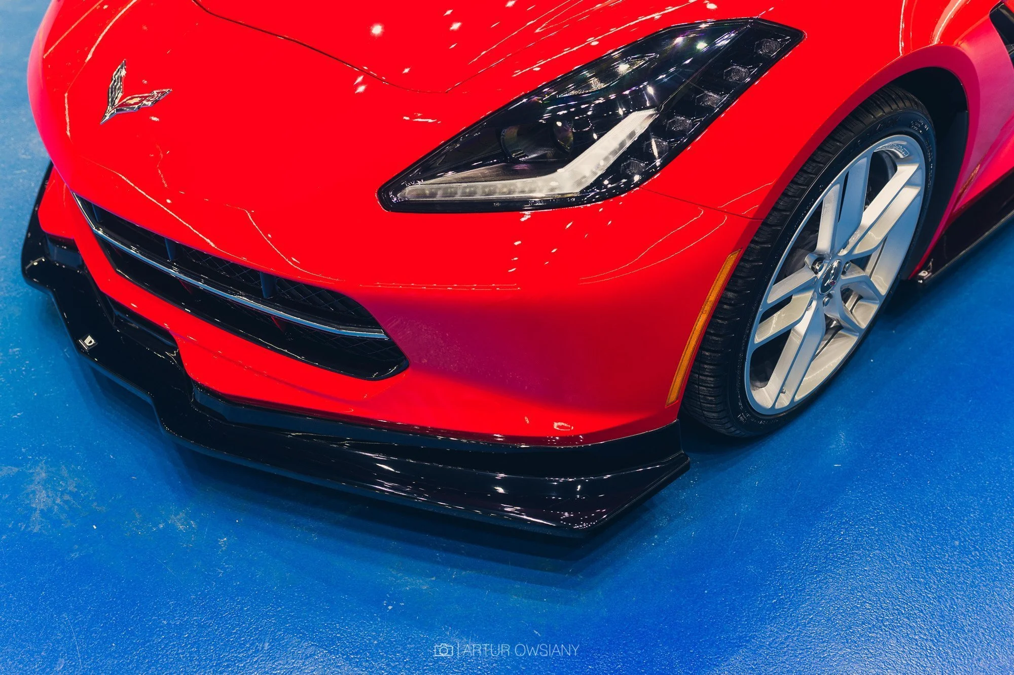 FRONT SPLITTER V.1 CHEVROLET CORVETTE C7 - Image 3