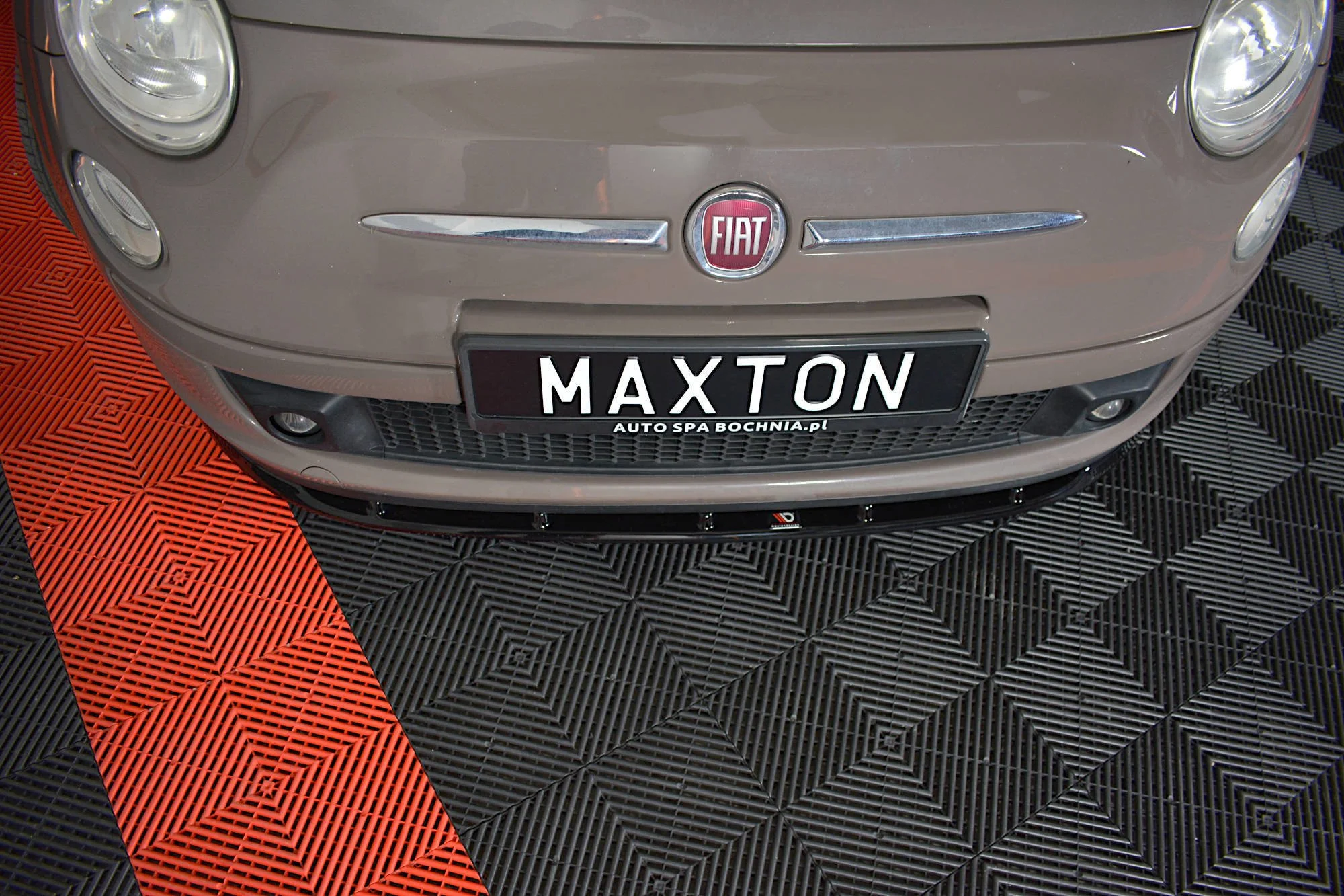 FRONT SPLITTER V.1 FIAT 500 HATCHBACK PREFACE - Image 3