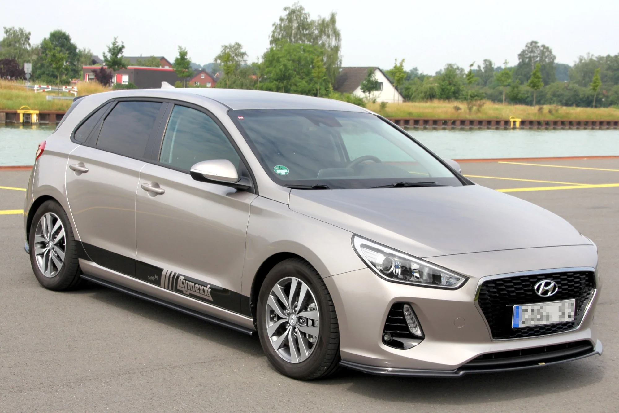FRONT SPLITTER V.1 HYUNDAI I30 MK3 HATCHBACK - Image 4