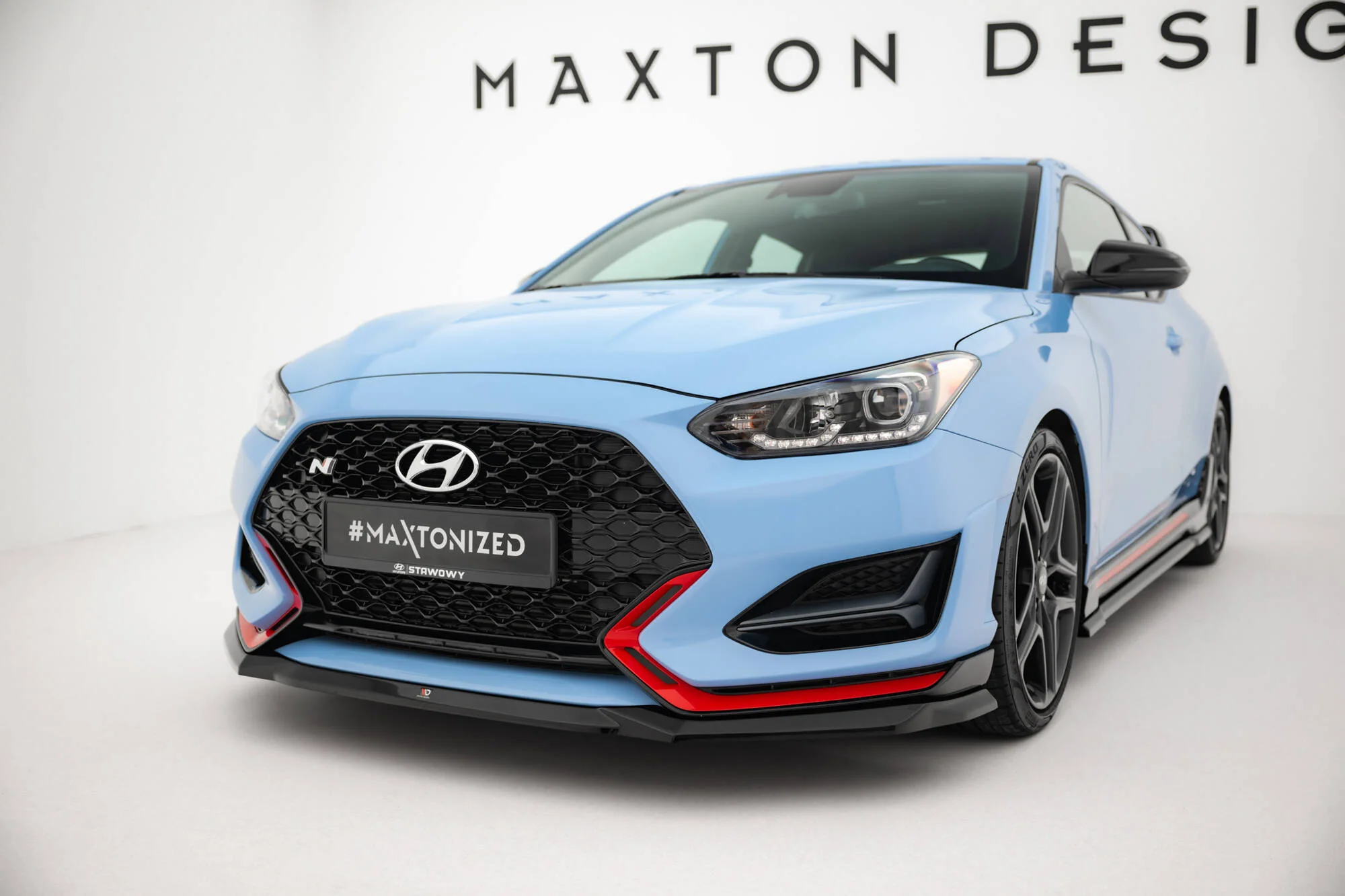 Front Splitter V.1 Hyundai Veloster N Mk2 - Image 3