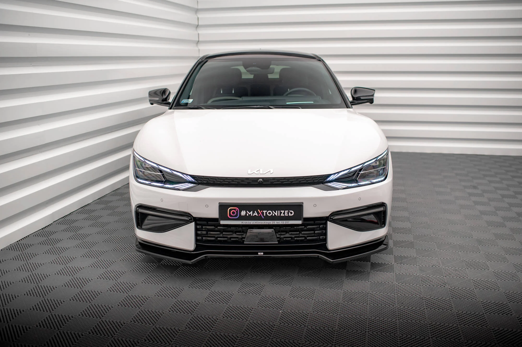 FRONT SPLITTER V.1 KIA EV6 GT-LINE MK1 - Image 4