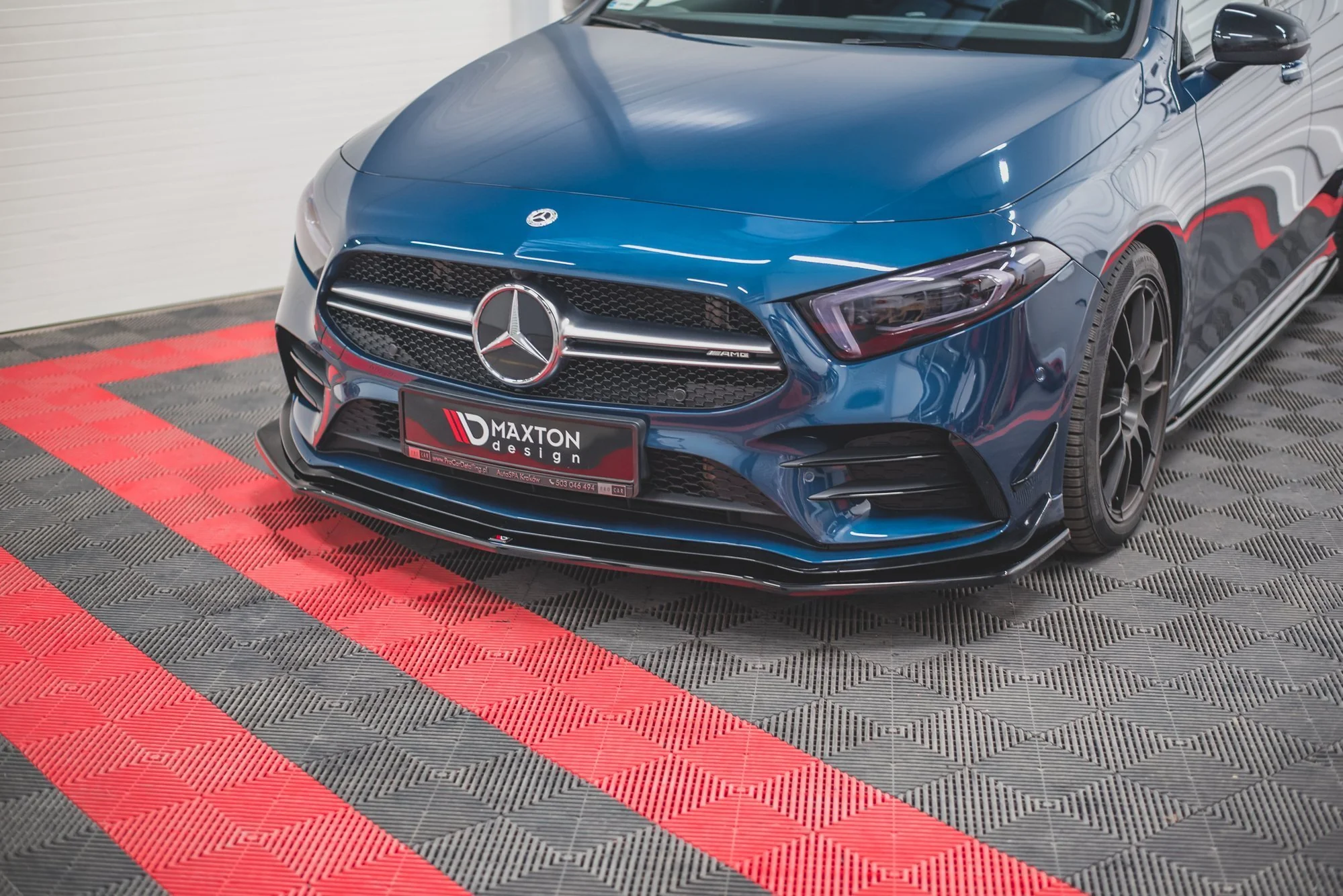FRONT SPLITTER V.1 MERCEDES A35 AMG Aero Pack - Image 3