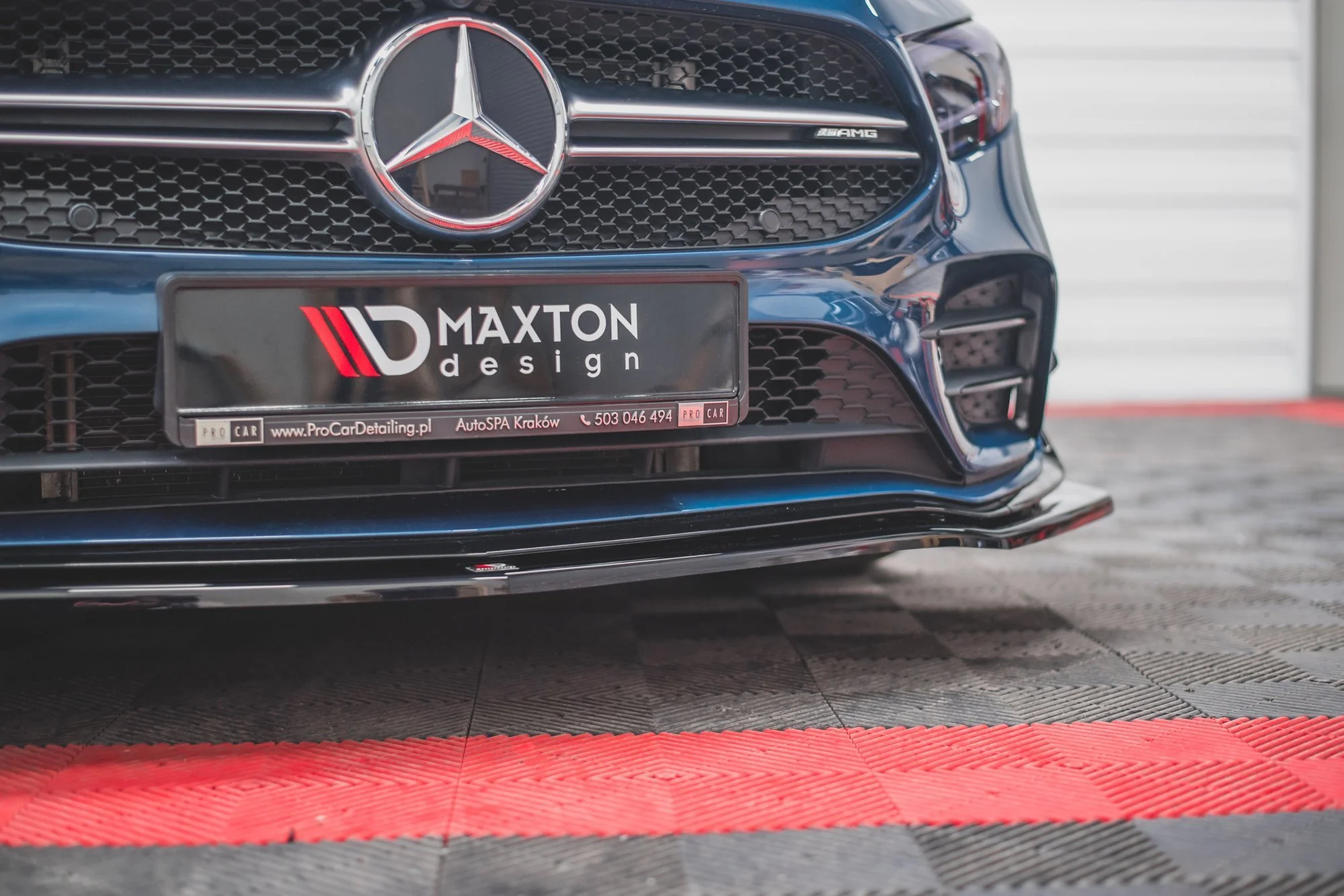 FRONT SPLITTER V.1 MERCEDES A35 AMG Aero Pack - Image 5