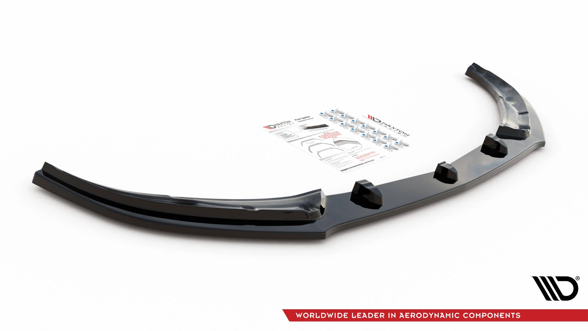 Front Splitter V.1 Mercedes-AMG C63 Coupe AMG Aero Pack C205 Facelift - Image 4
