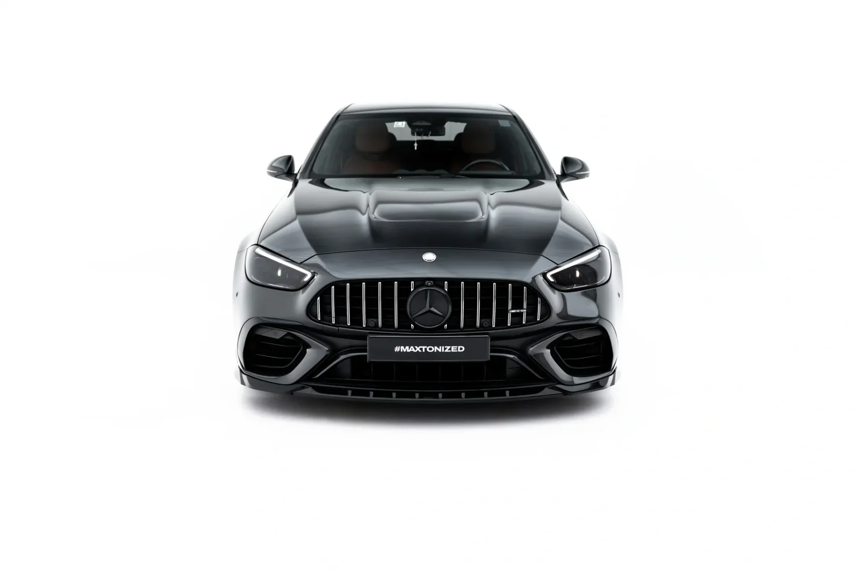 Front Splitter V.1 Mercedes-AMG C63 Sedan / Estate W206 / S206 - Image 2