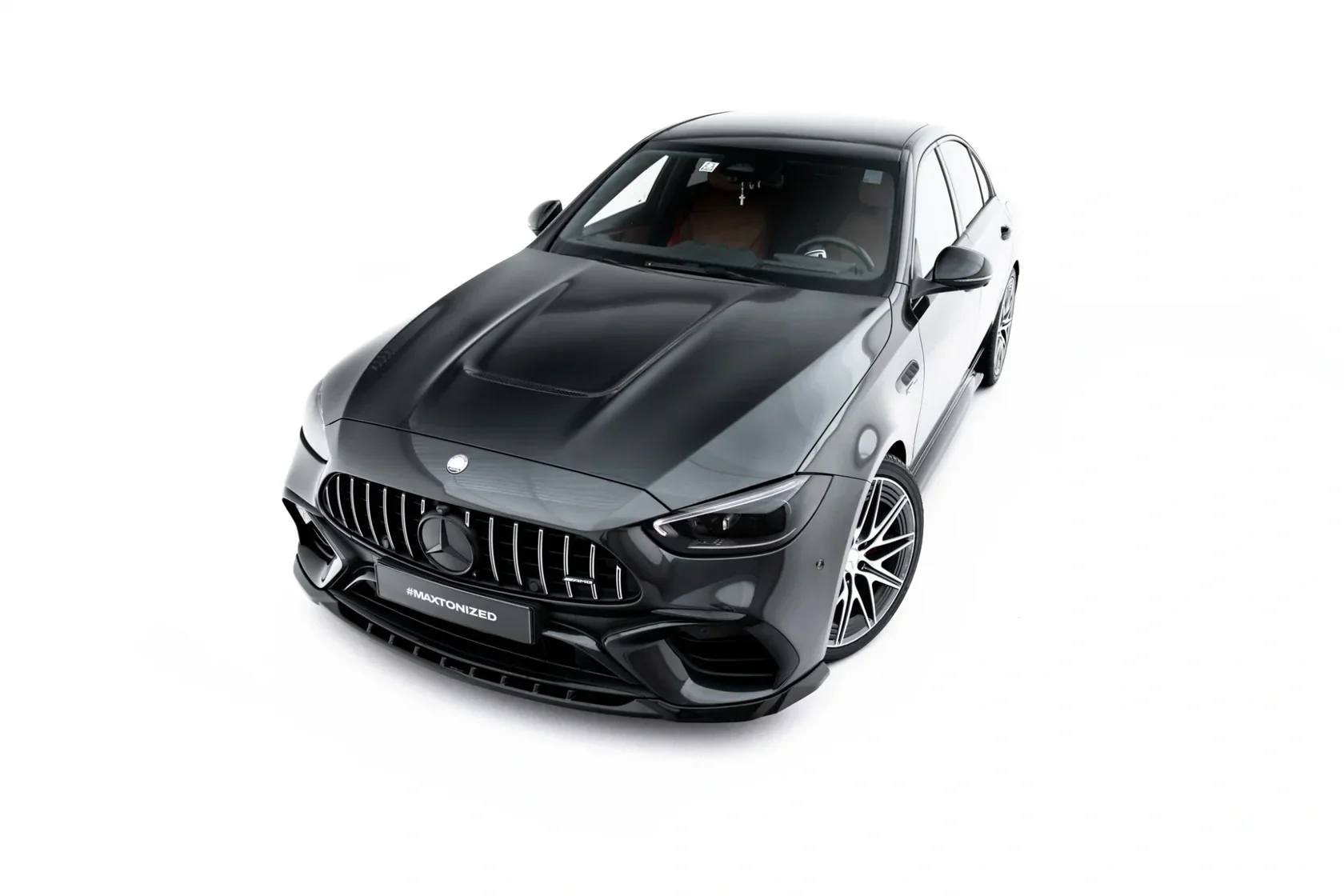 Front Splitter V.1 Mercedes-AMG C63 Sedan / Estate W206 / S206 - Image 3