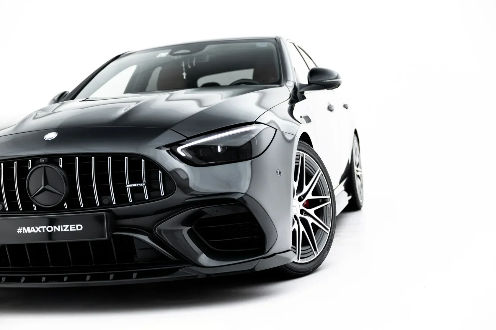 Front Splitter V.1 Mercedes-AMG C63 Sedan / Estate W206 / S206 - Image 4