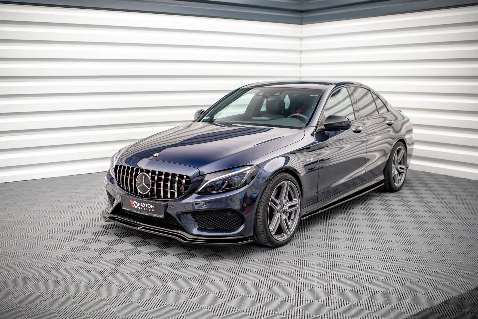 FRONT SPLITTER V.1 MERCEDES- BENZ C43 AMG W205 - Image 3
