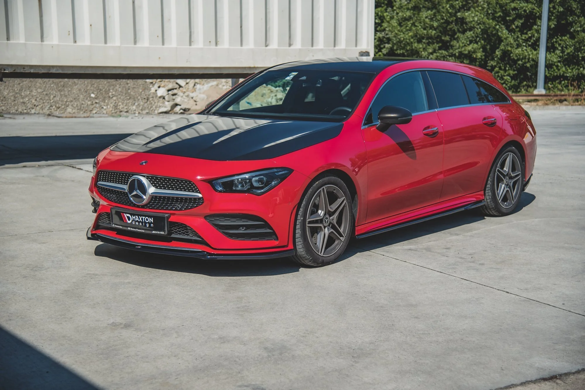 FRONT SPLITTER V.1 MERCEDES-BENZ CLA A35 AMG / AMG-LINE C118 - Image 3