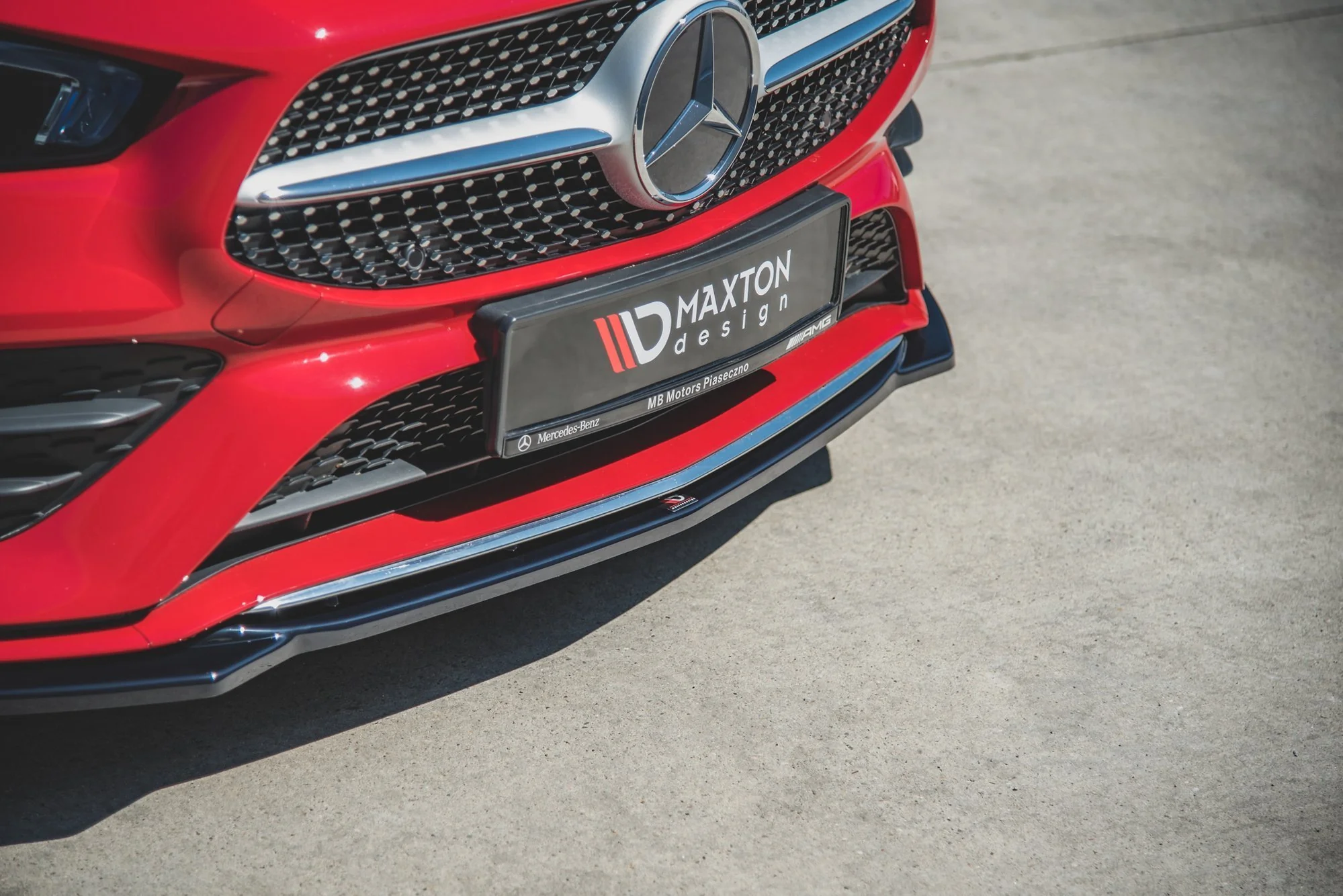 FRONT SPLITTER V.1 MERCEDES-BENZ CLA A35 AMG / AMG-LINE C118 - Image 4
