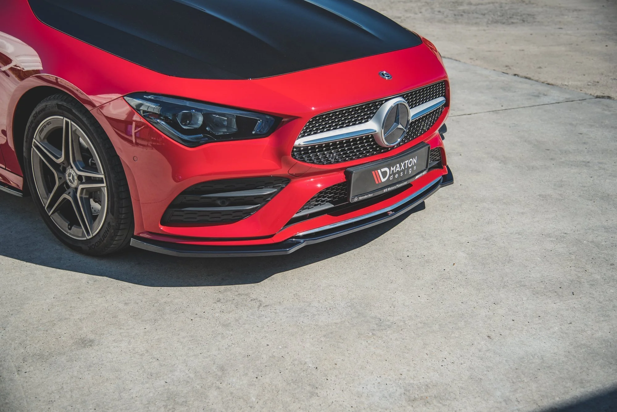 FRONT SPLITTER V.1 MERCEDES-BENZ CLA A35 AMG / AMG-LINE C118 - Image 5