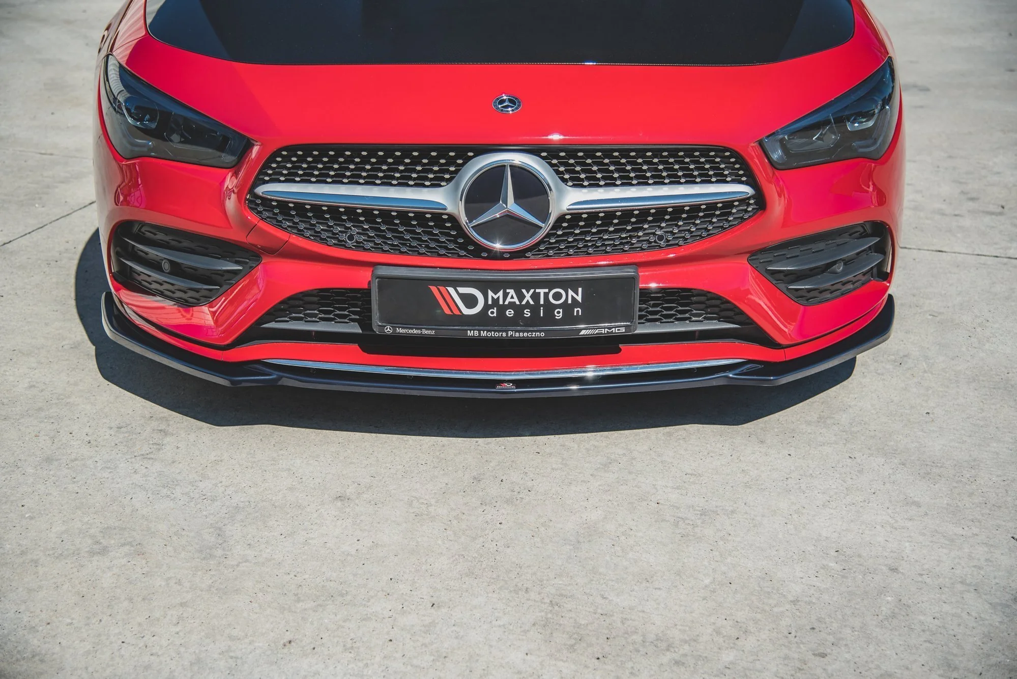 FRONT SPLITTER V.1 MERCEDES-BENZ CLA A35 AMG / AMG-LINE C118 - Image 6