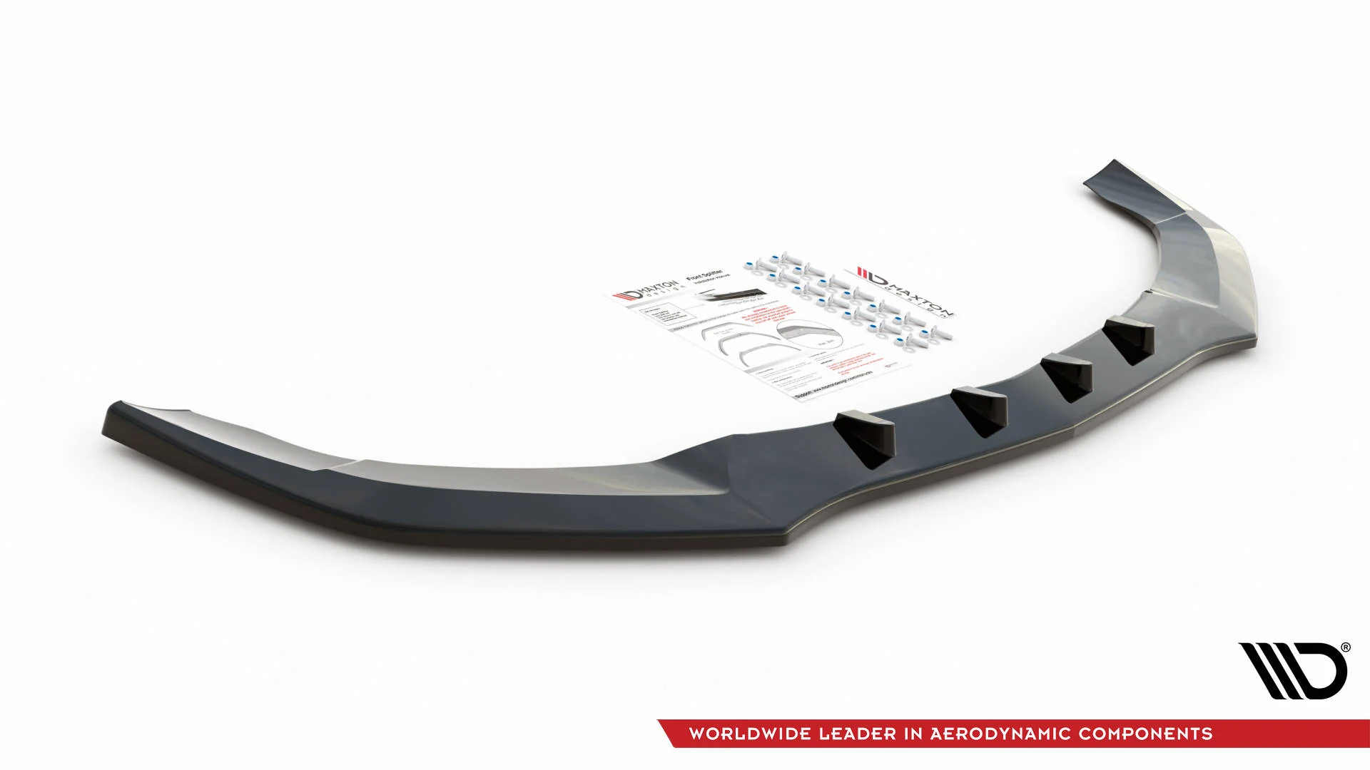 FRONT SPLITTER V.1 MERCEDES-BENZ E AMG-LINE SEDAN W212 FACELIFT - Image 6