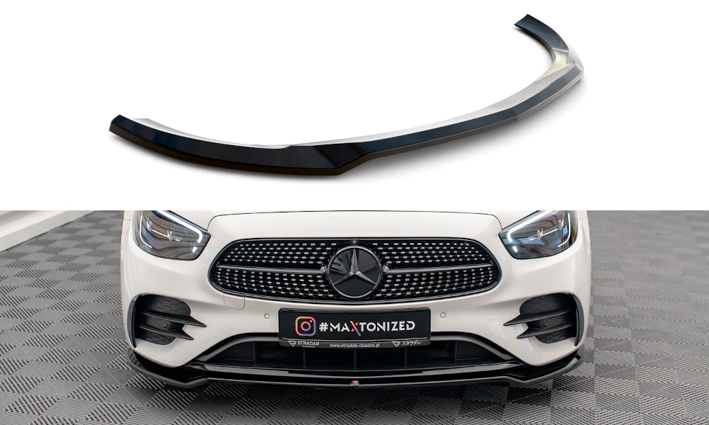 FRONT SPLITTER V.1 MERCEDES-BENZ E AMG-LINE W213 FACELIFT