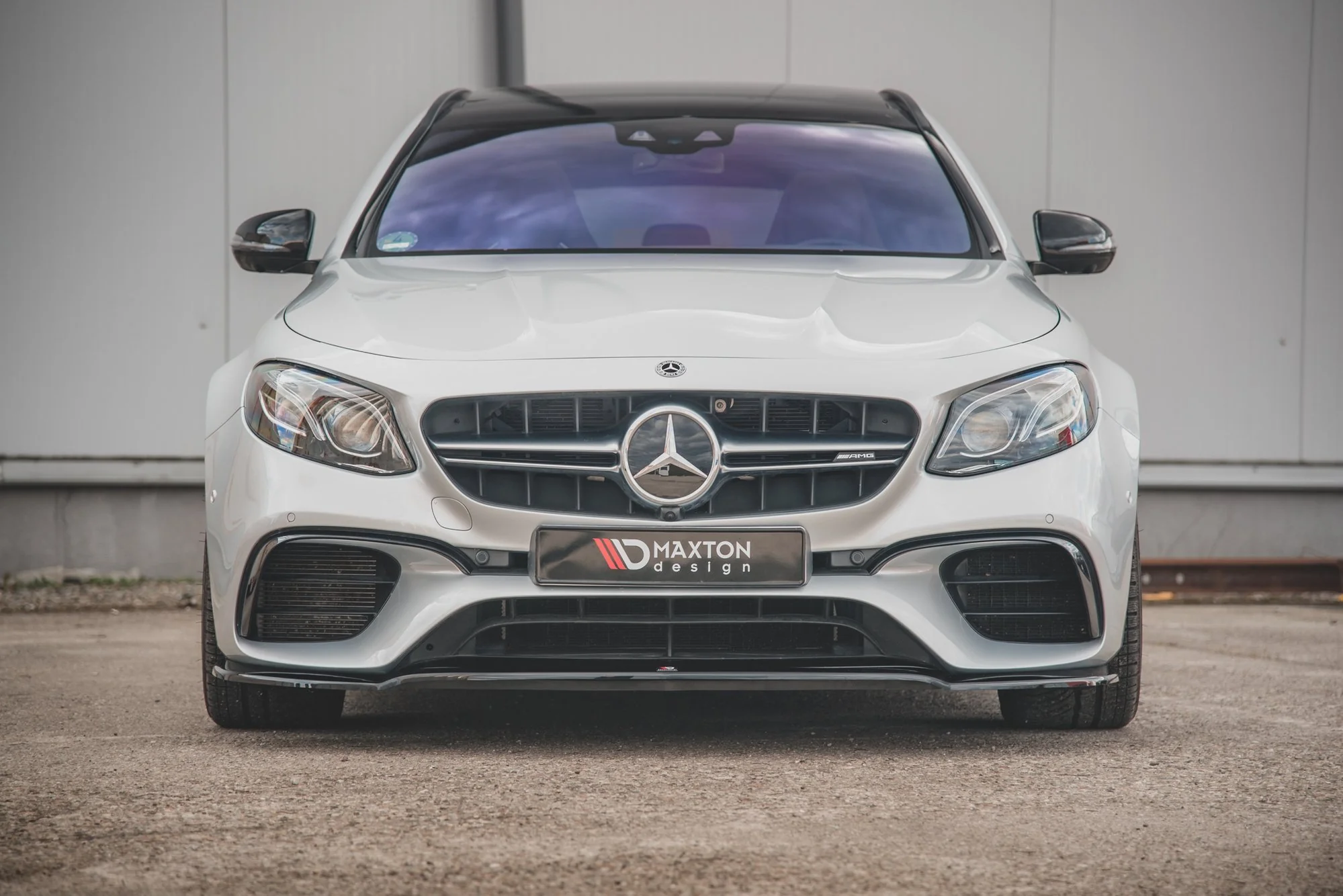 FRONT SPLITTER V.1 MERCEDES-BENZ E63 AMG ESTATE/SEDAN S213/W213 - Image 5