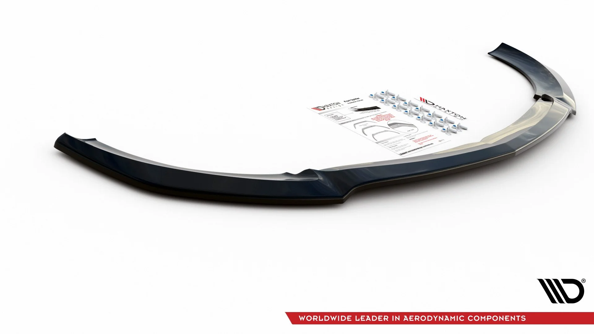 FRONT SPLITTER V.1 MERCEDES-BENZ E63 AMG ESTATE/SEDAN S213/W213 - Image 8