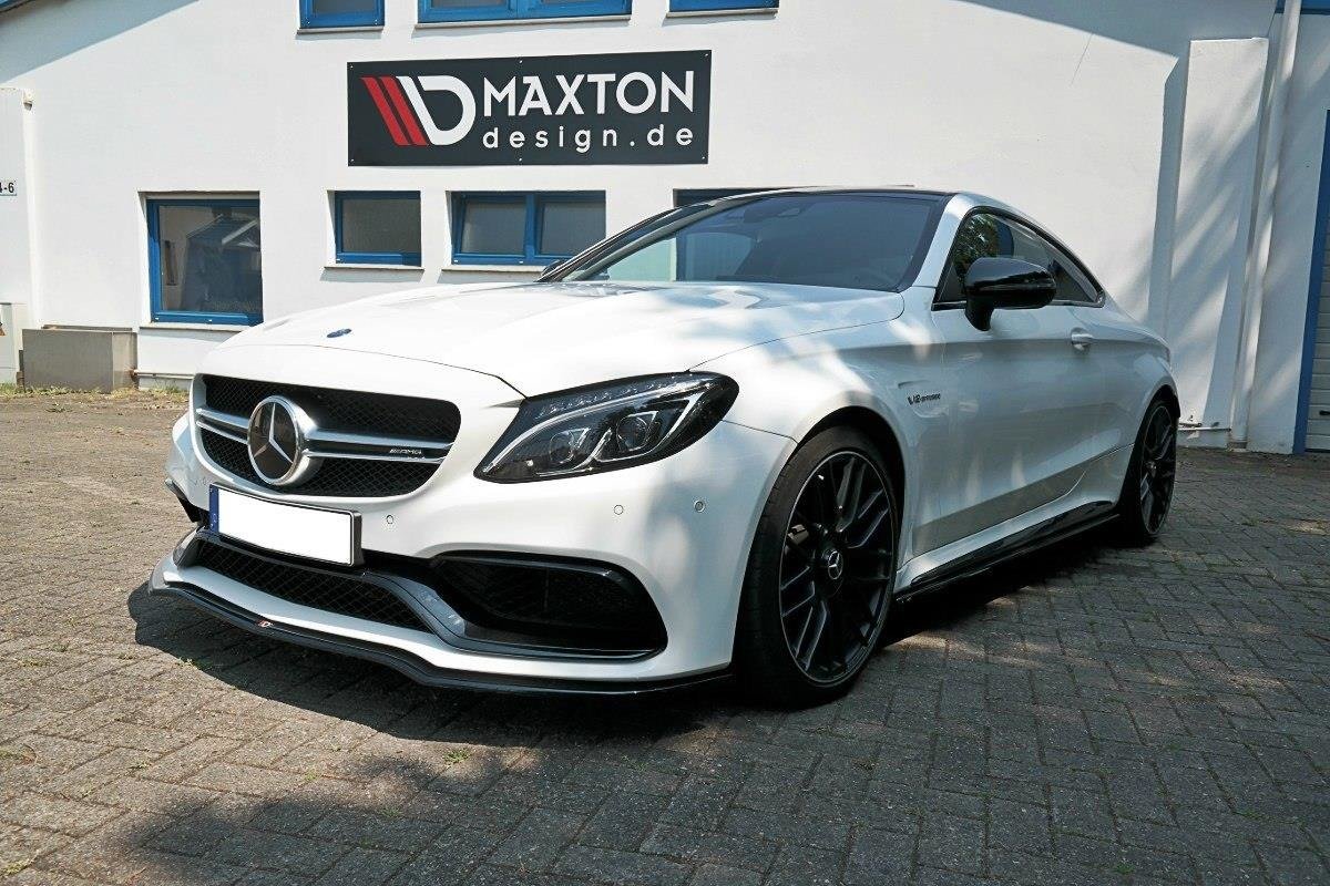 FRONT SPLITTER V.1 MERCEDES C-CLASS C205 63AMG COUPE - Image 2