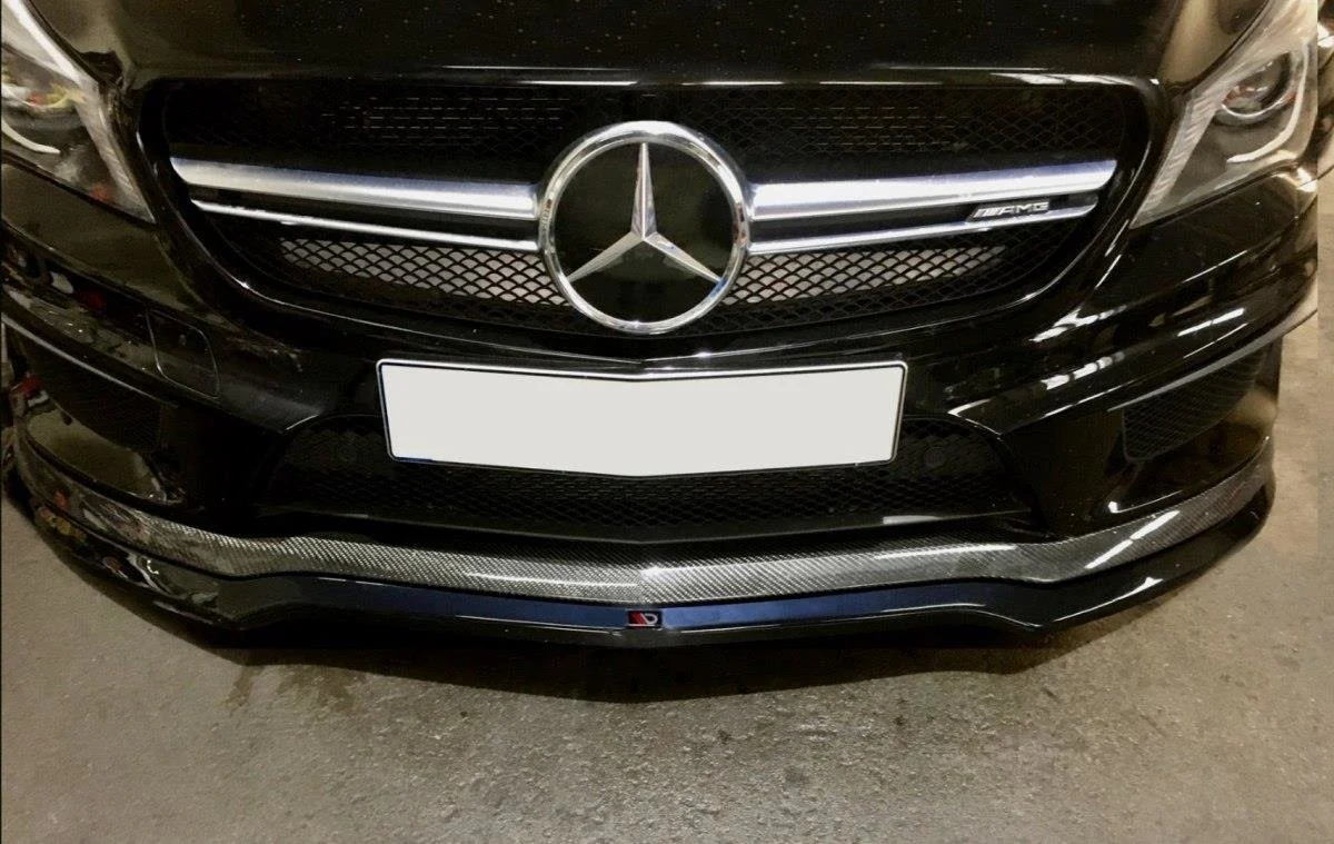 FRONT SPLITTER V.1 MERCEDES CLA 45 AMG C117 (PREFACE) - Image 3