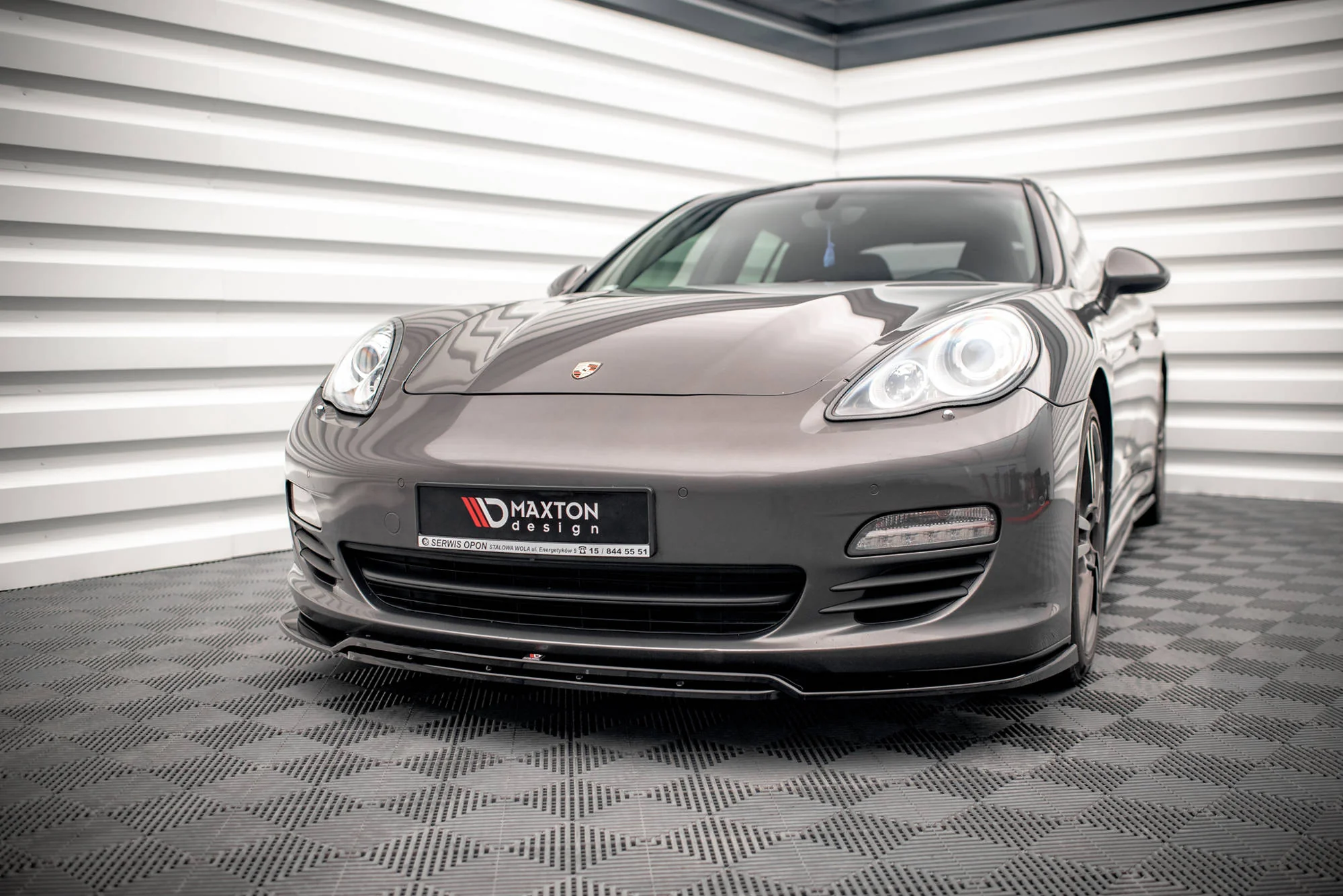 FRONT SPLITTER V.1 PORSCHE PANAMERA / PANAMERA DIESEL 970 - Image 2
