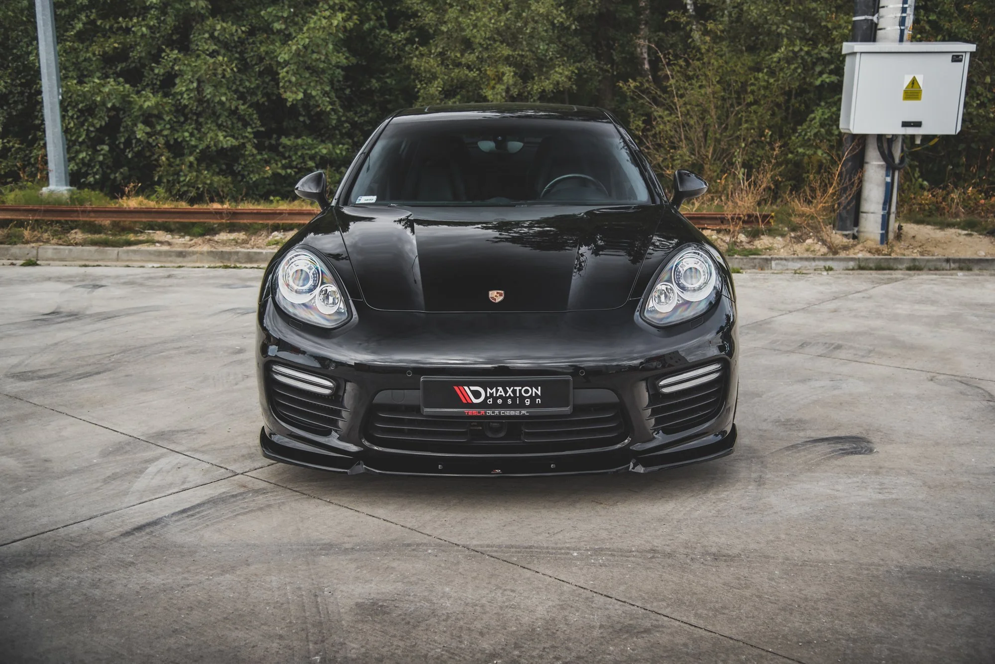 FRONT SPLITTER V.1 PORSCHE PANAMERA TURBO 970 FACELIFT - Image 3